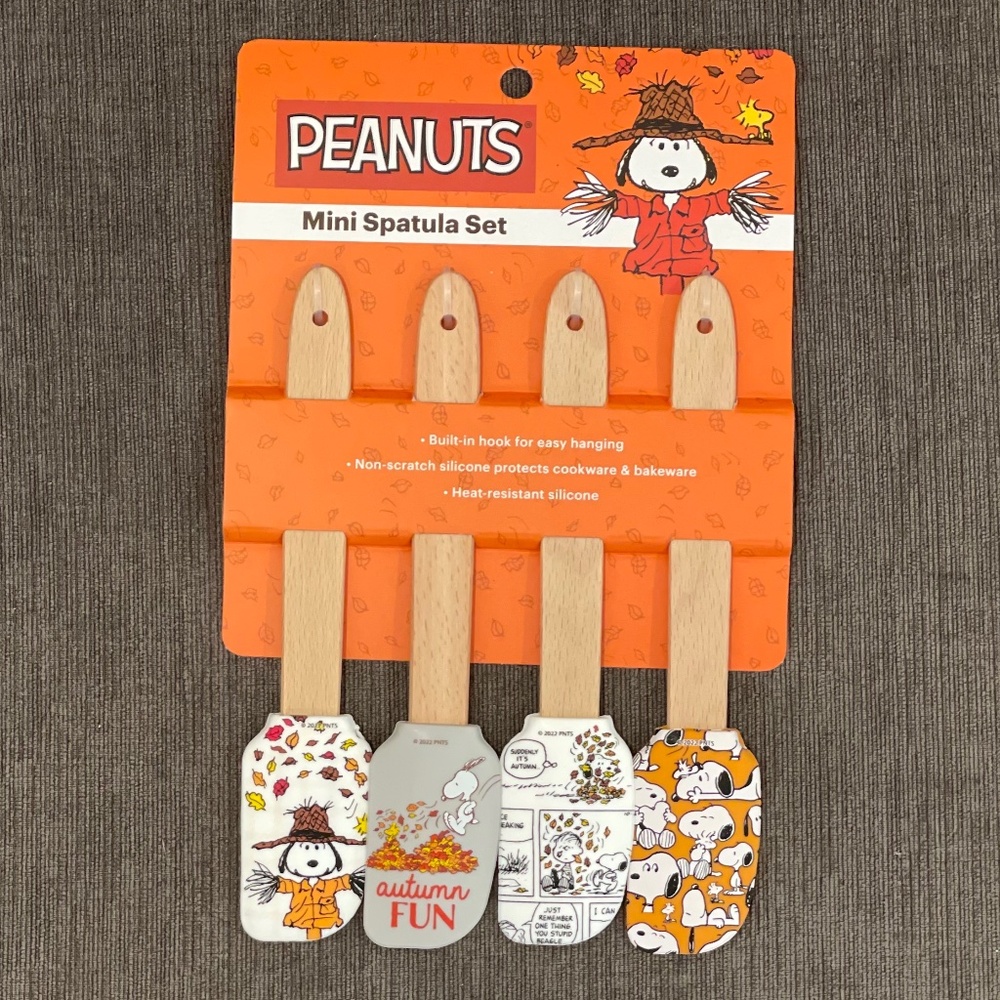 PEANUTS Autumn Fun Mini Spatula Set